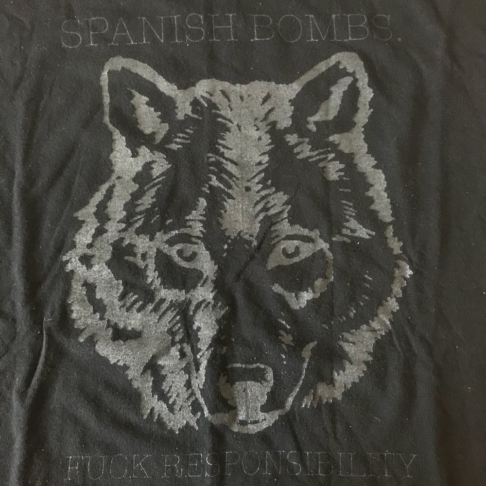 Spanish Bombs - Responsibility- Black L - T-Shirt.